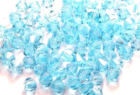 21 Perles en cristal toupies de 4 mm paquet de 100pcs à 8.95€
