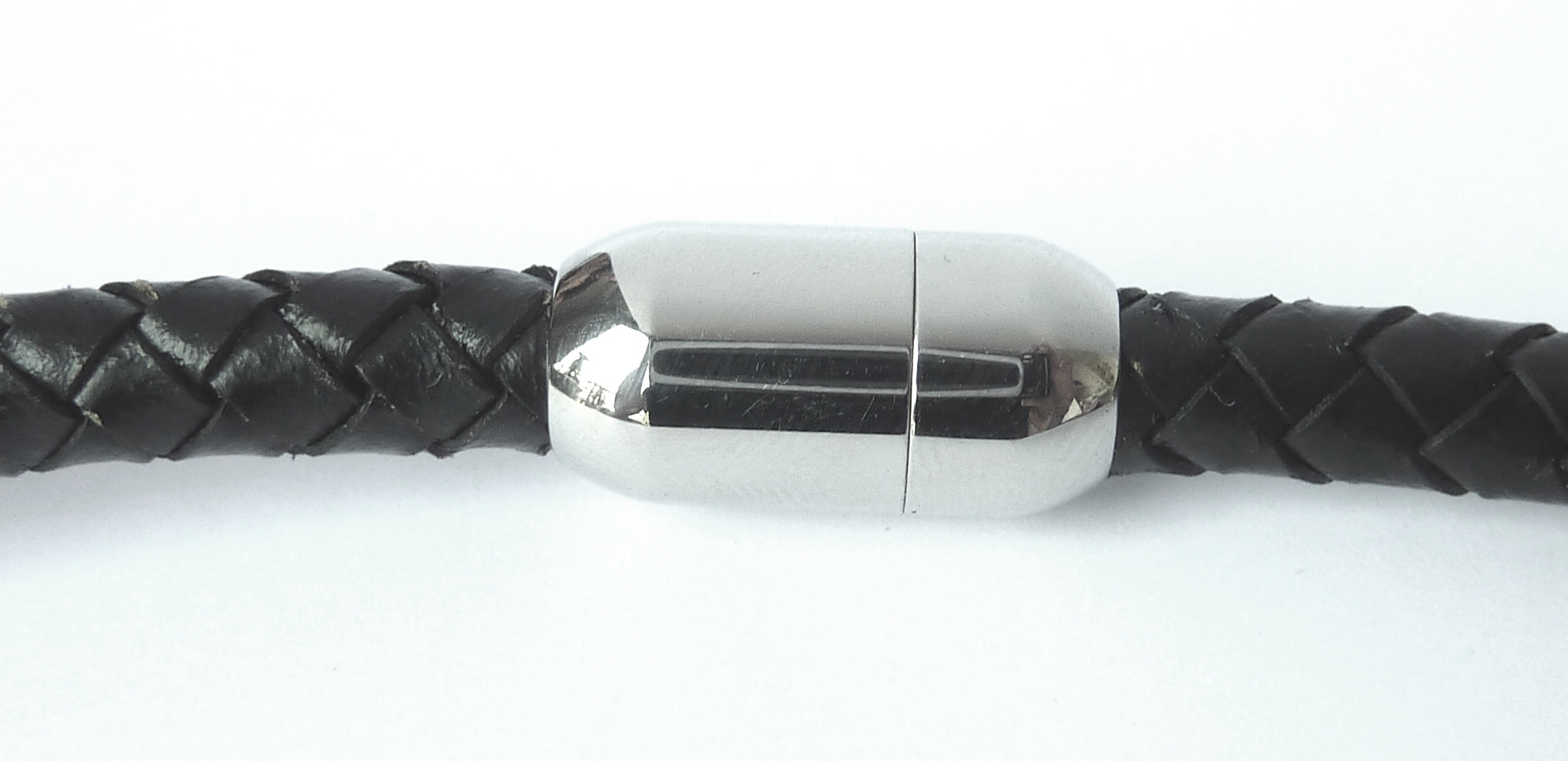 fermoir aimante en métal pour bracelet 4 mm