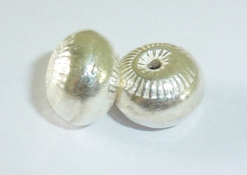 Perle en argent 925 donut 9.5x7mm PN33