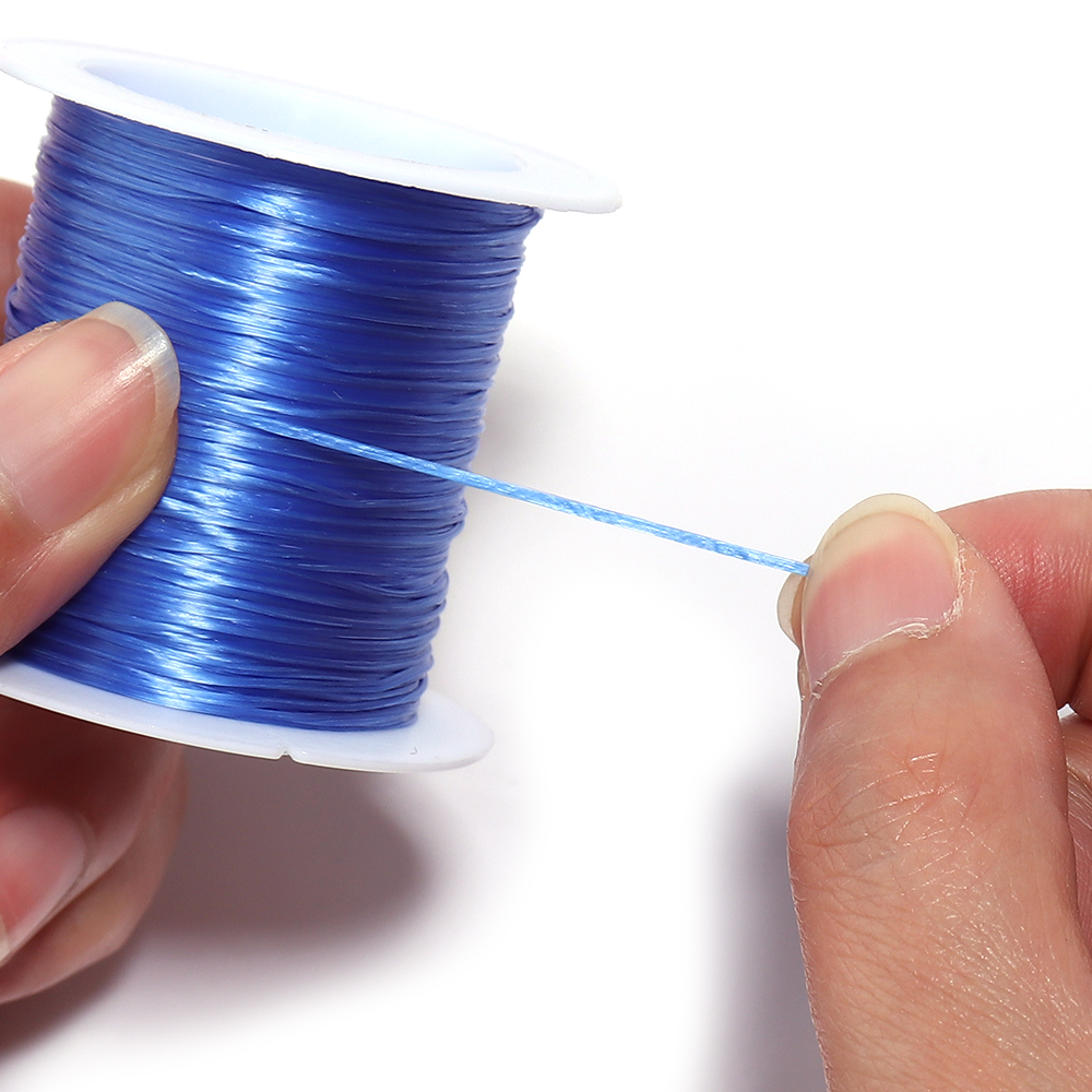 Elastique multi-brins 1 mm couleur bleu royal