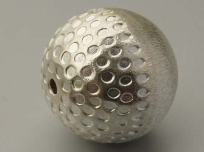 perle argent brosse 38