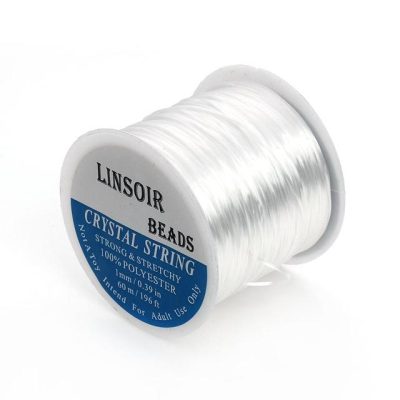 Elastique multi brins 1 mm blanc a