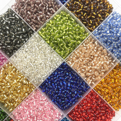 perles de rocailles rondes 2 3 4 mm